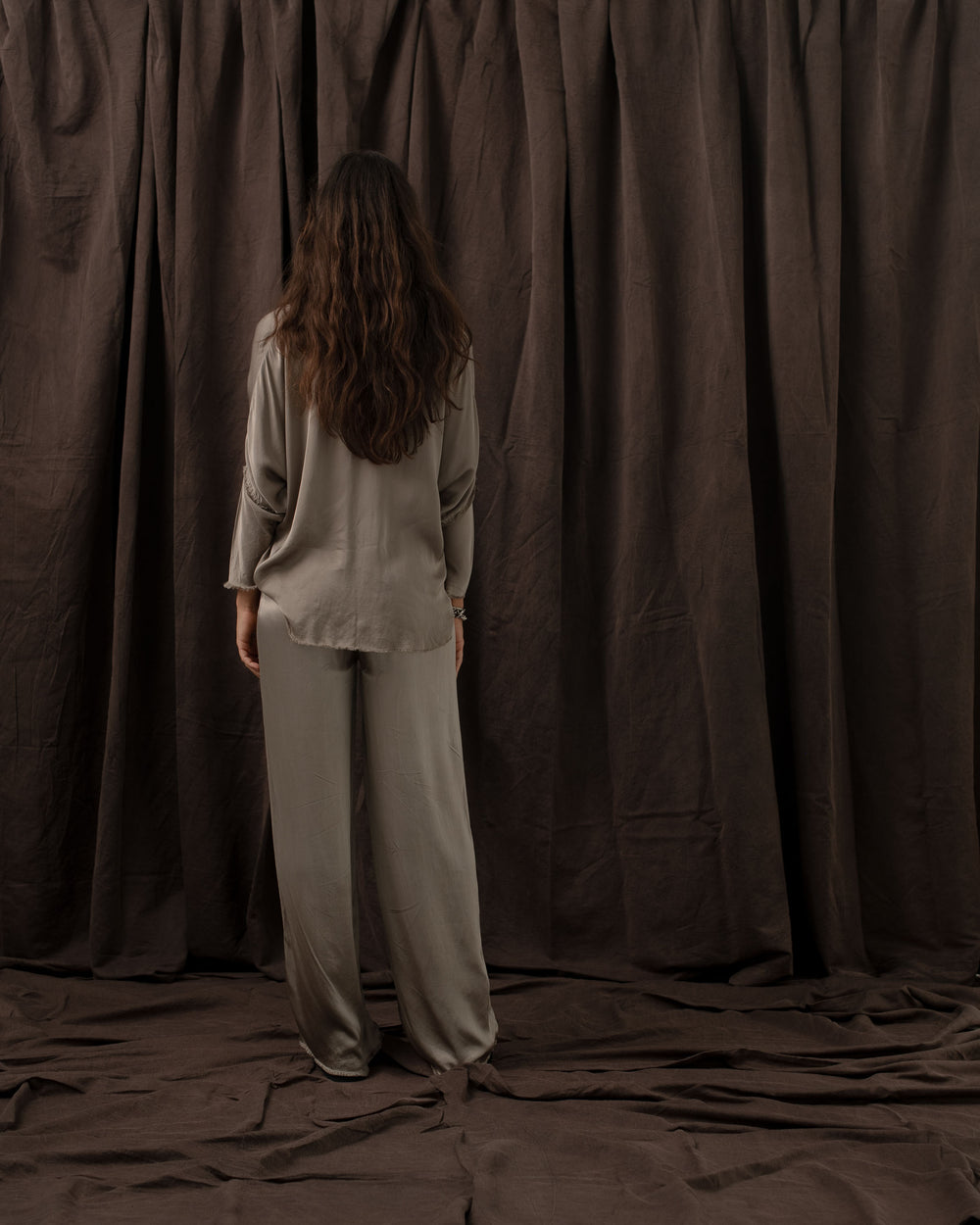 Eva Pants Rayon antique gold