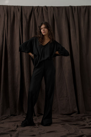 Milano Pants Rayon Black
