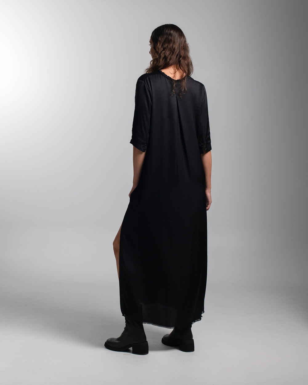 Alla Dress Rayon Black