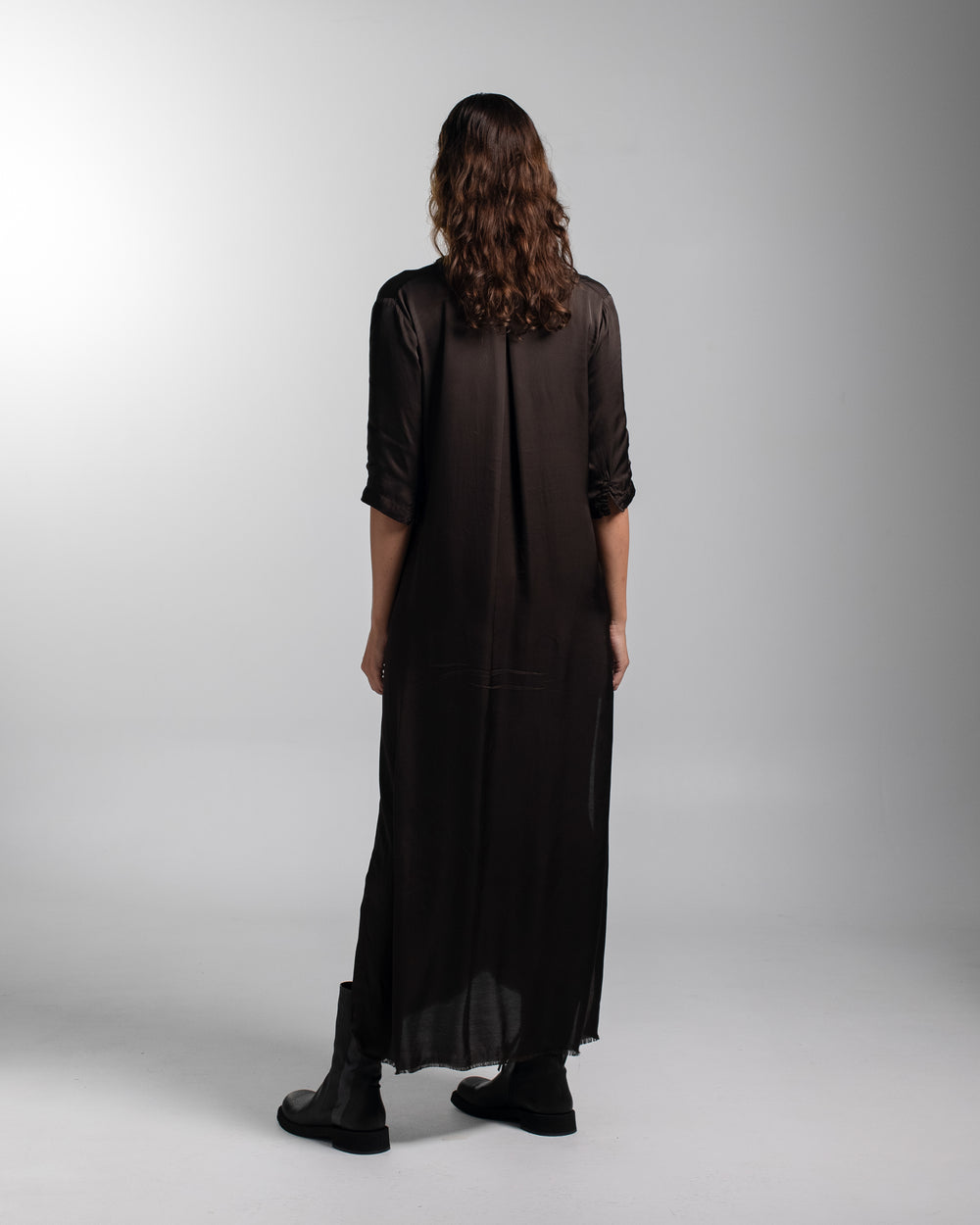 Alla Dress Rayon Chocolate