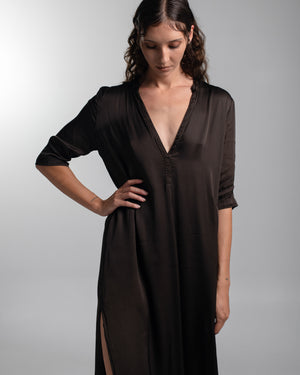 Alla Dress Rayon Chocolate
