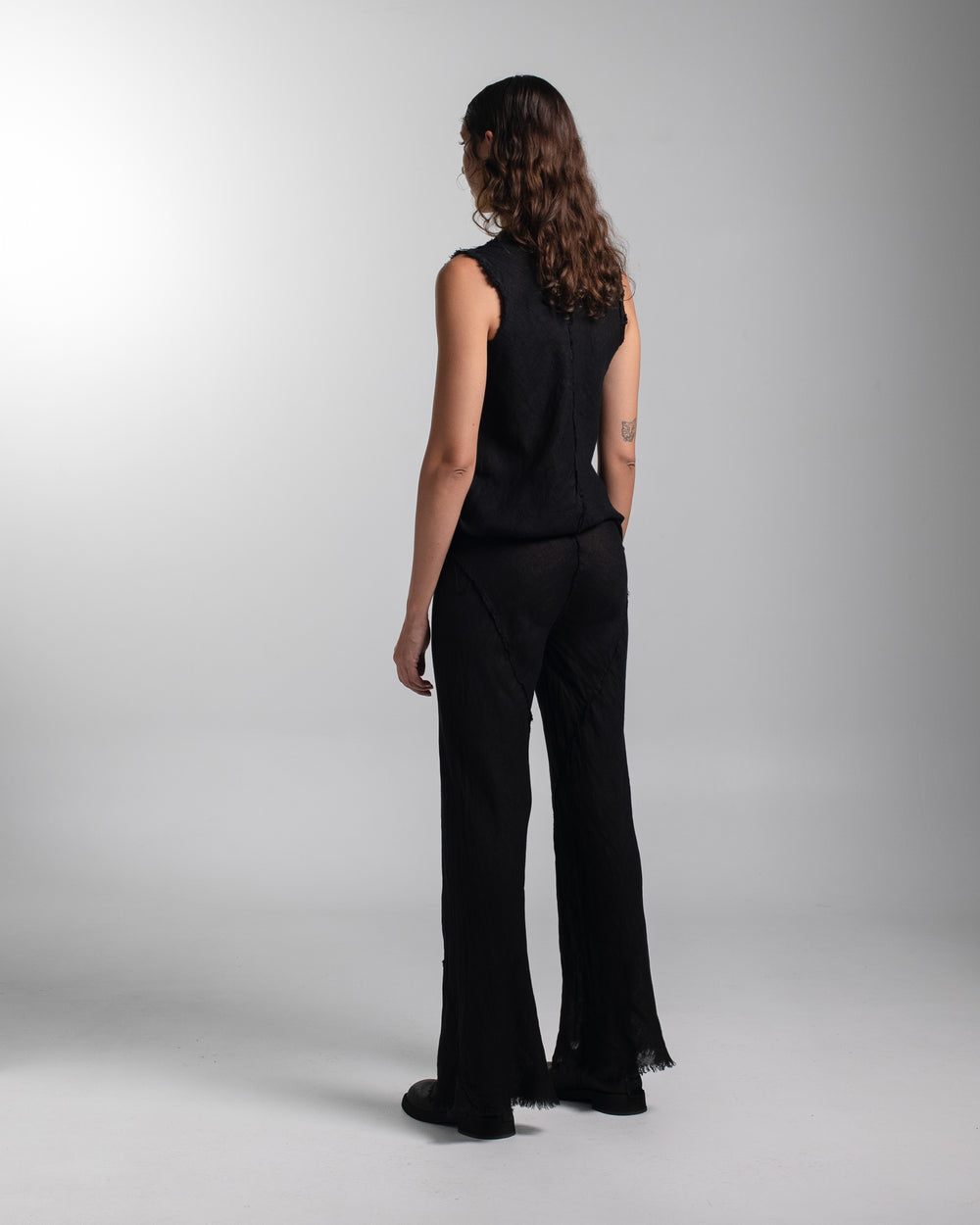 Boca Top Linen Black