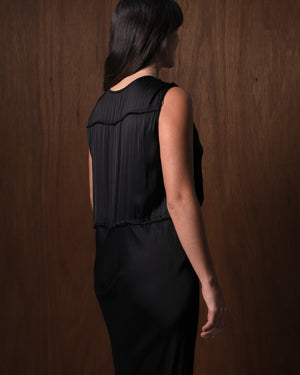 Byron Dress Rayon Black