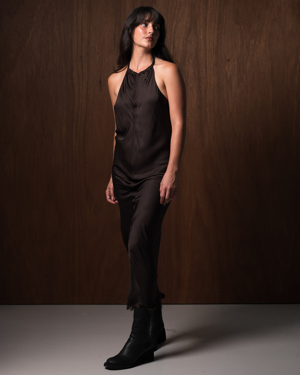 Daniela Dress Rayon Chocolate