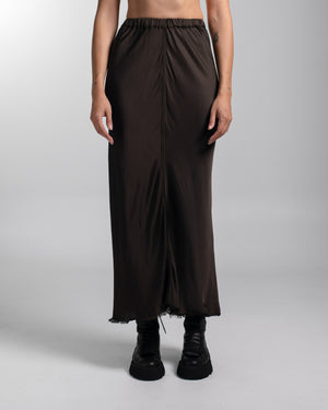 Ginia Skirt Rayon Chocolate
