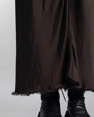 Ginia Skirt Rayon Chocolate