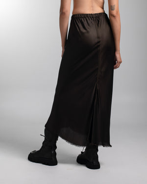 Ginia Skirt Rayon Chocolate