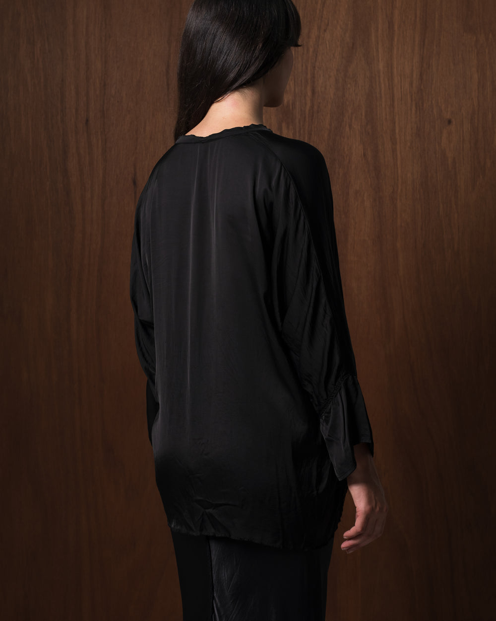 Layla Blouse Rayon Black