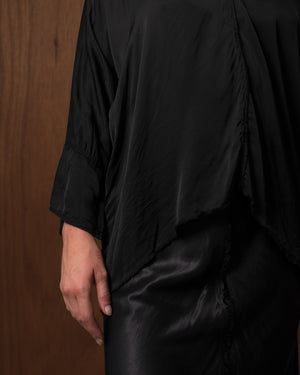 Layla Blouse Rayon Black