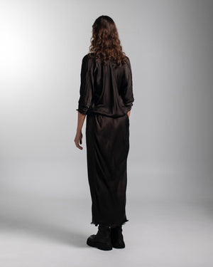 Lily Dress Rayon Chocolate