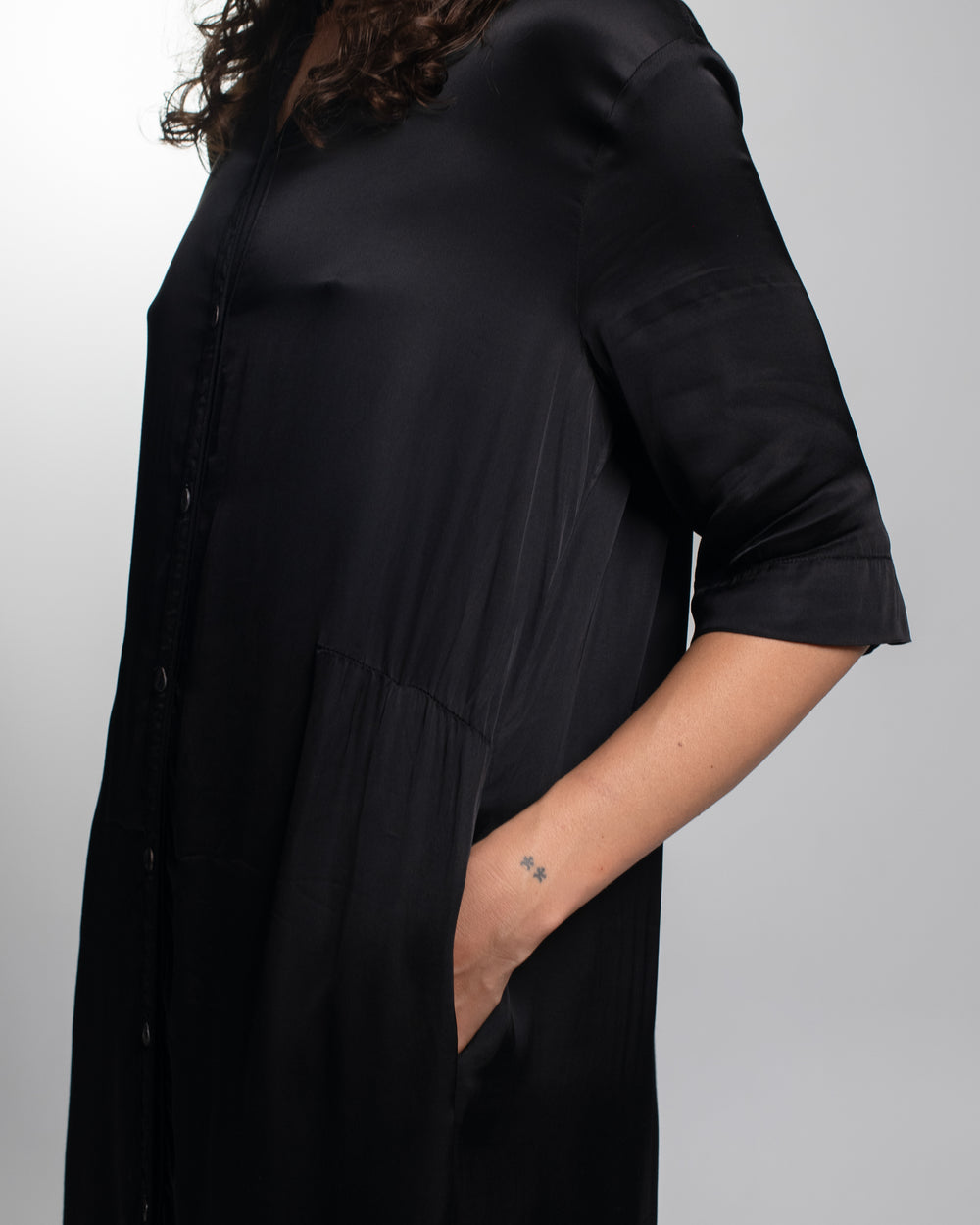Marakesh Dress Rayon Black