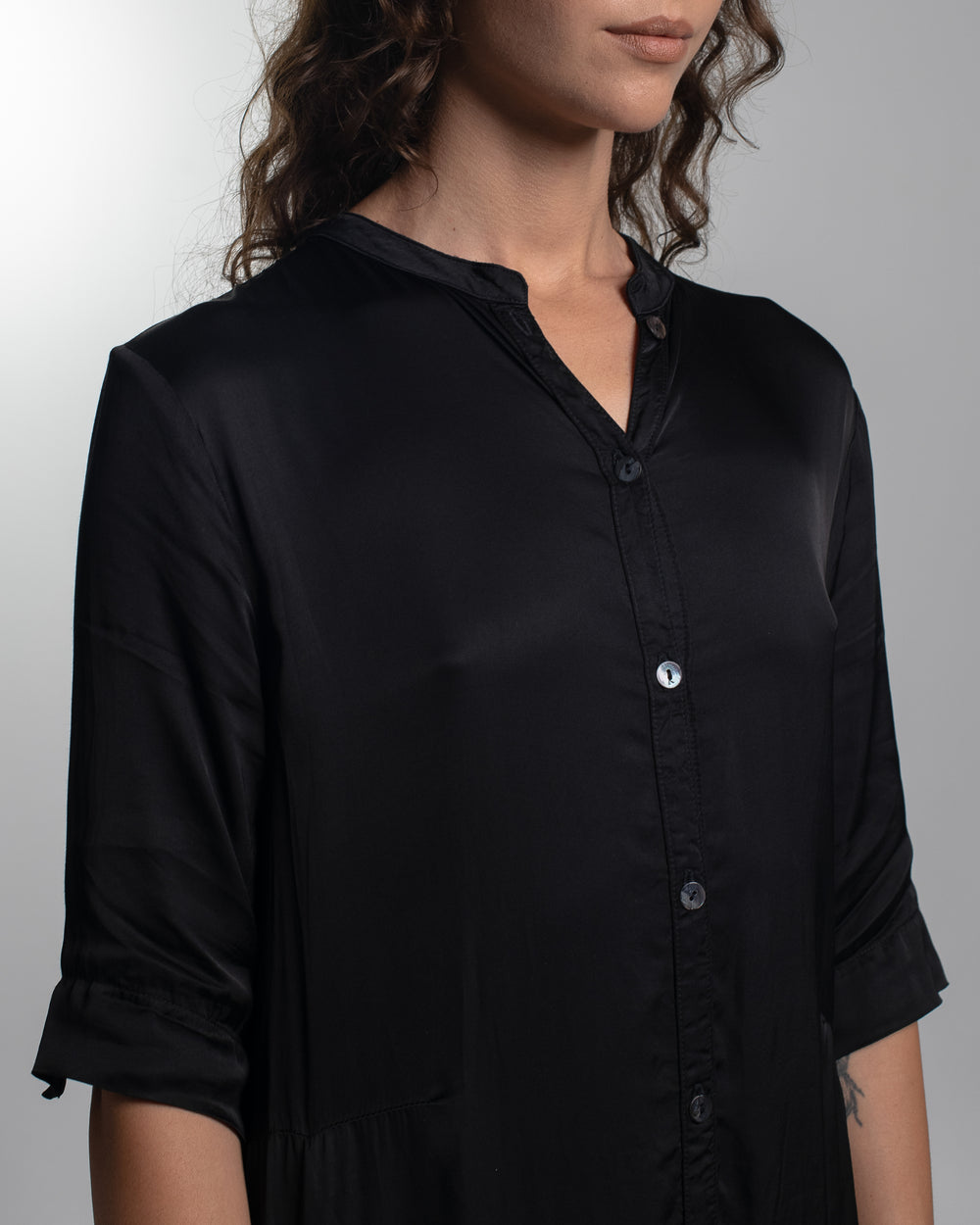 Marakesh Dress Rayon Black