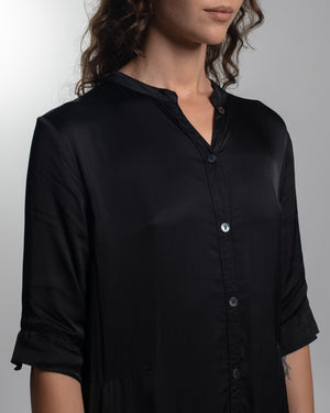 Marakesh Dress Rayon Black
