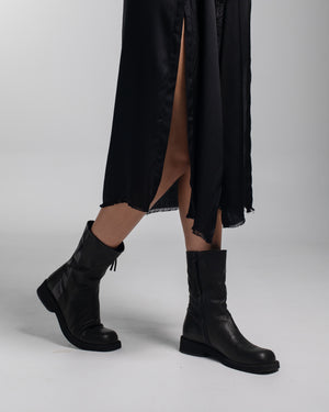 Icon Art Woman Boots Matte Black Soft Calf