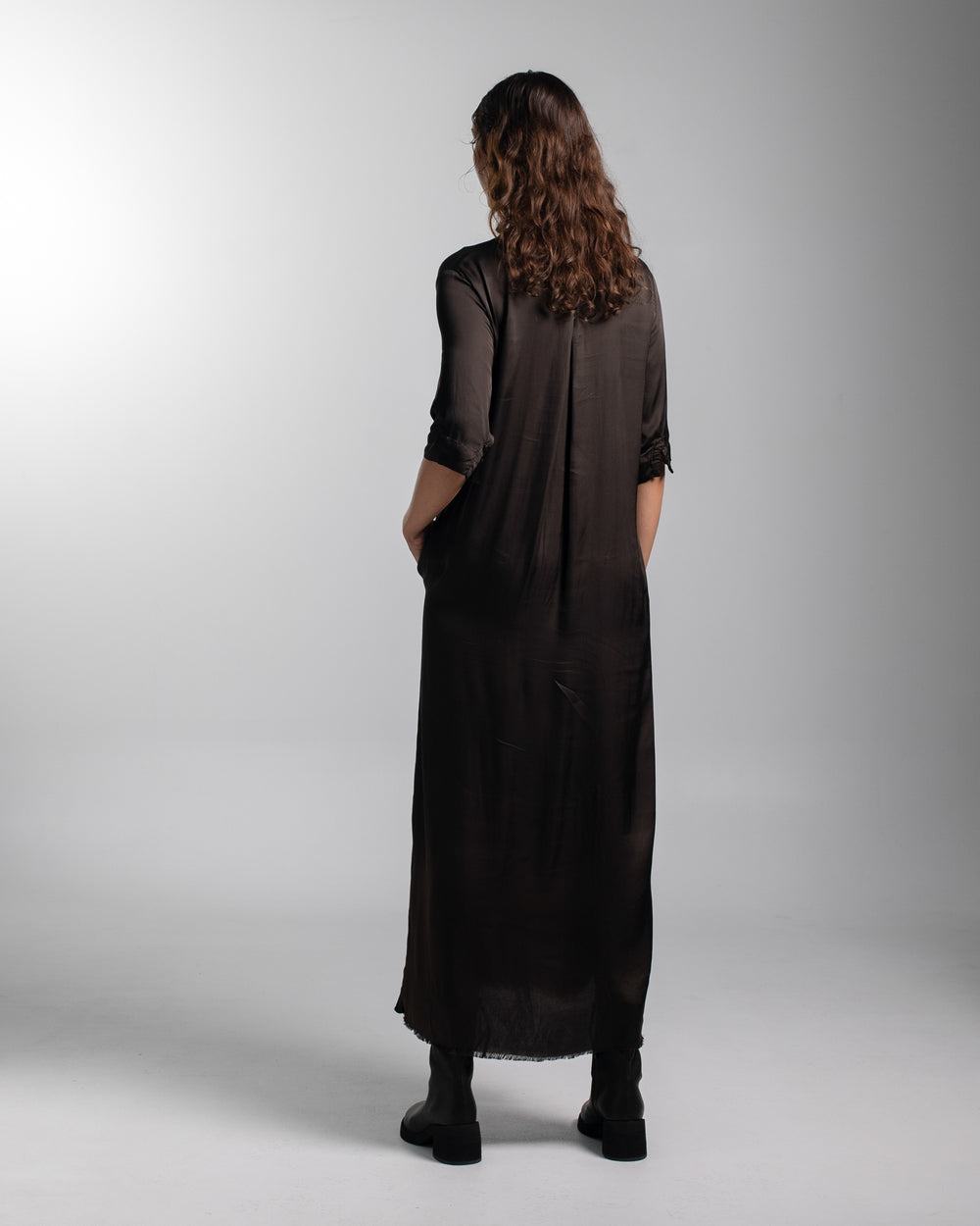Marakesh Dress Rayon Chocolate