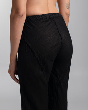Milano Pants Linen Black