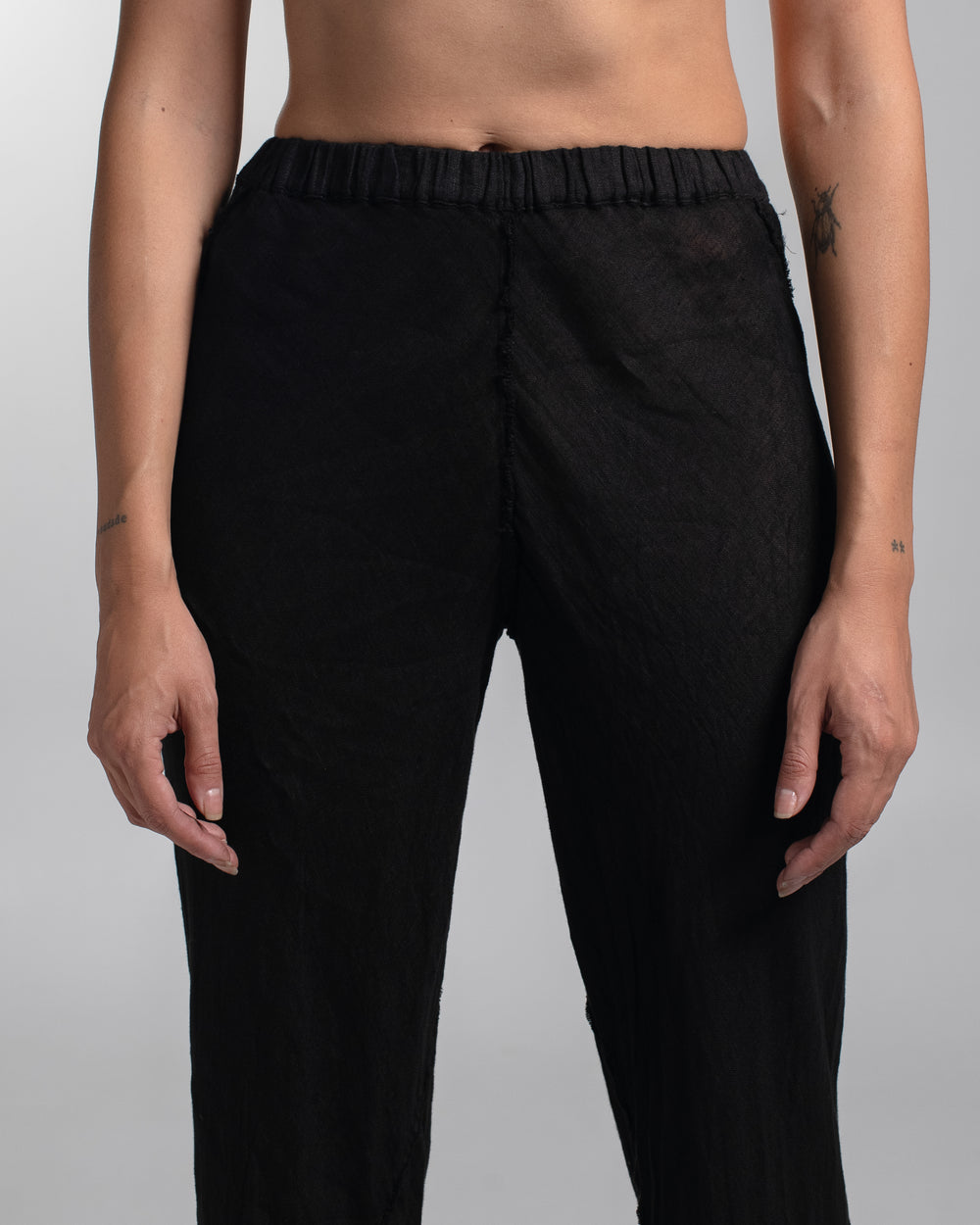 Milano Pants Linen Black
