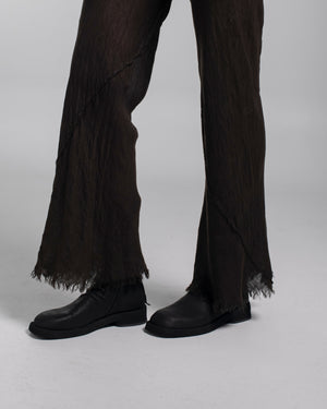 Milano Pants Linen Chocolate