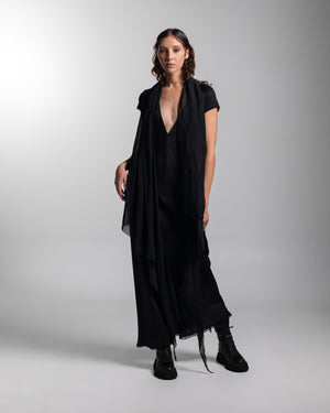 Scarf Silk Black