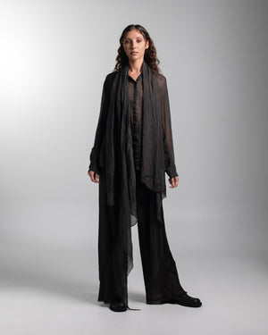 Scarf Silk Chocolate