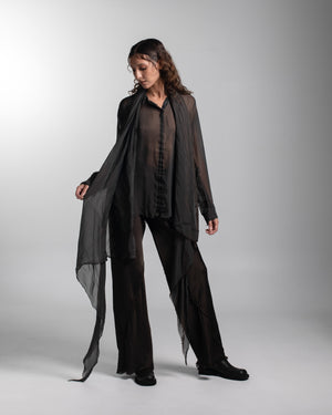 Scarf Silk Chocolate