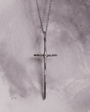 LBD Cross + Chain Necklace Large