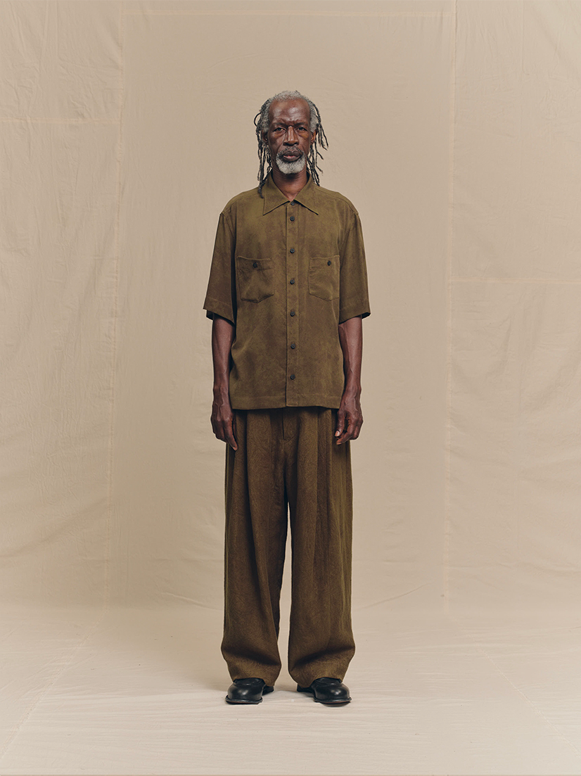 Classic Short Sleeve Silk Shirt