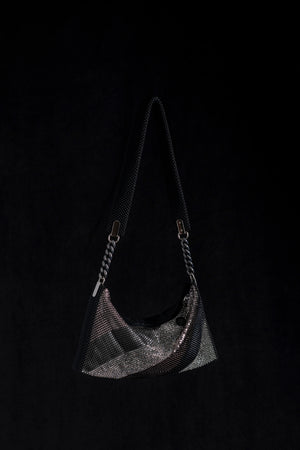 Daniela Diagonals Baguette Black / Grey