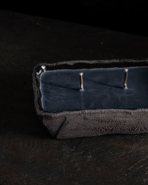 Rectangular Black 2 Wick - Gaia