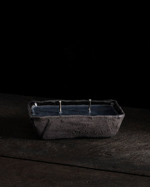 Rectangular Black 2 Wick - Gaia