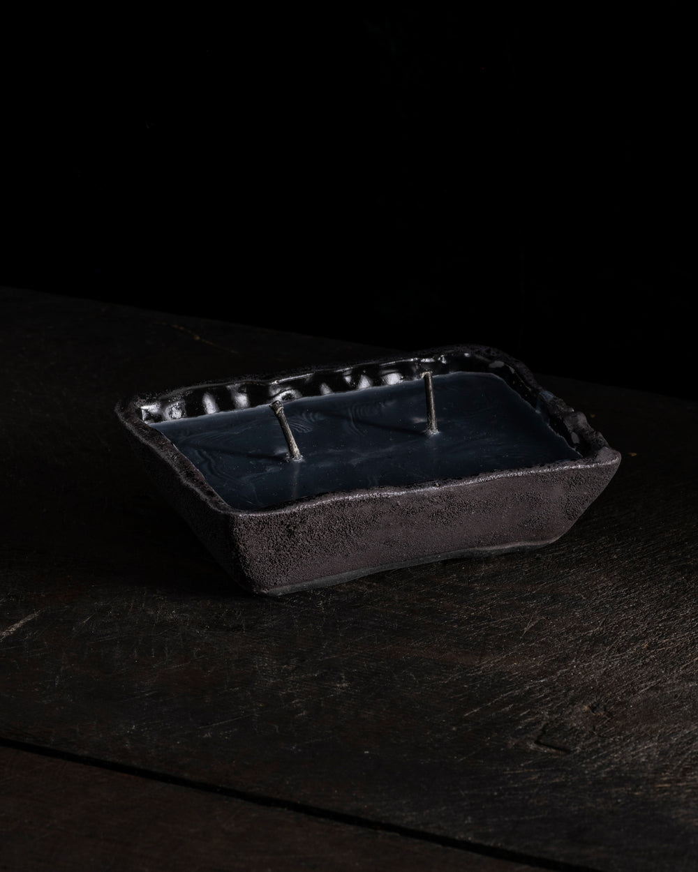 Rectangular Black 2 Wick - Souk