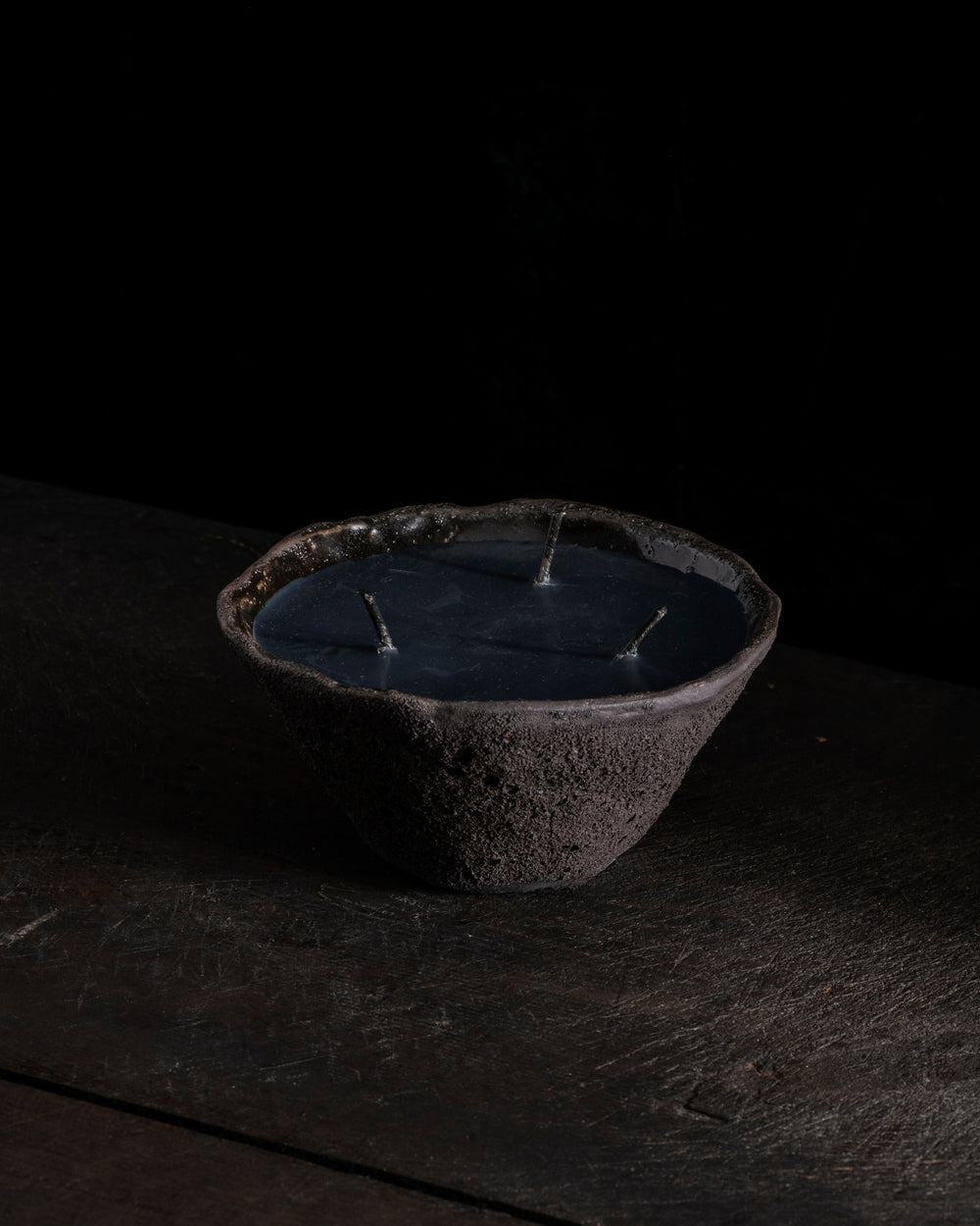 Ritual Bowl Black 3 Wicks - Hera
