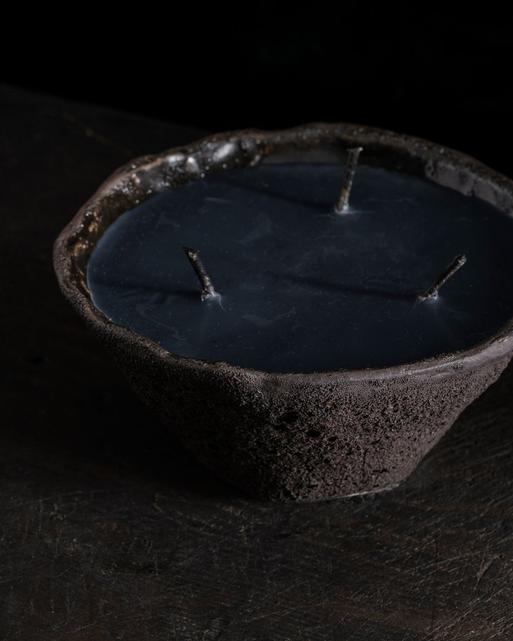 Ritual Bowl Black 3 Wicks - Hera