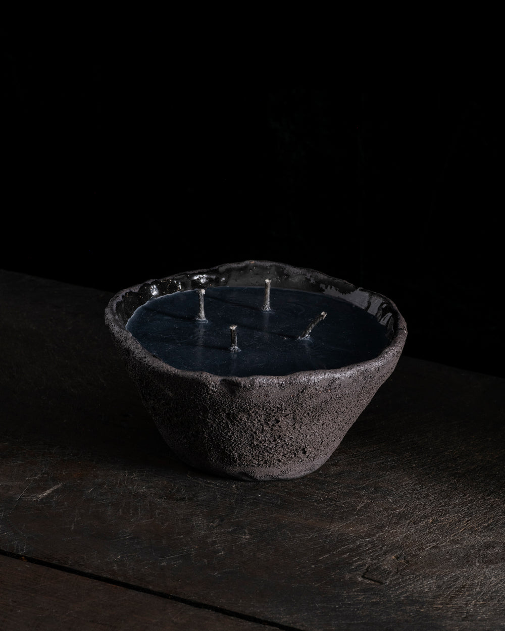 Ritual Bowl Black Large 4 Wicks - Souk