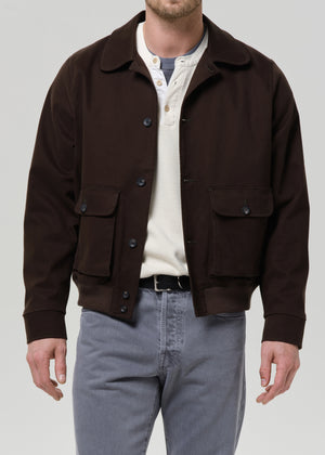 Utility Jacket Dark Olive