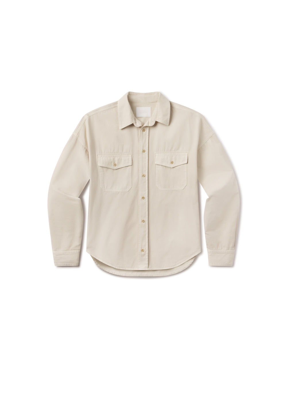 Shigoto Shirt Cashmere Touch Light Taupe
