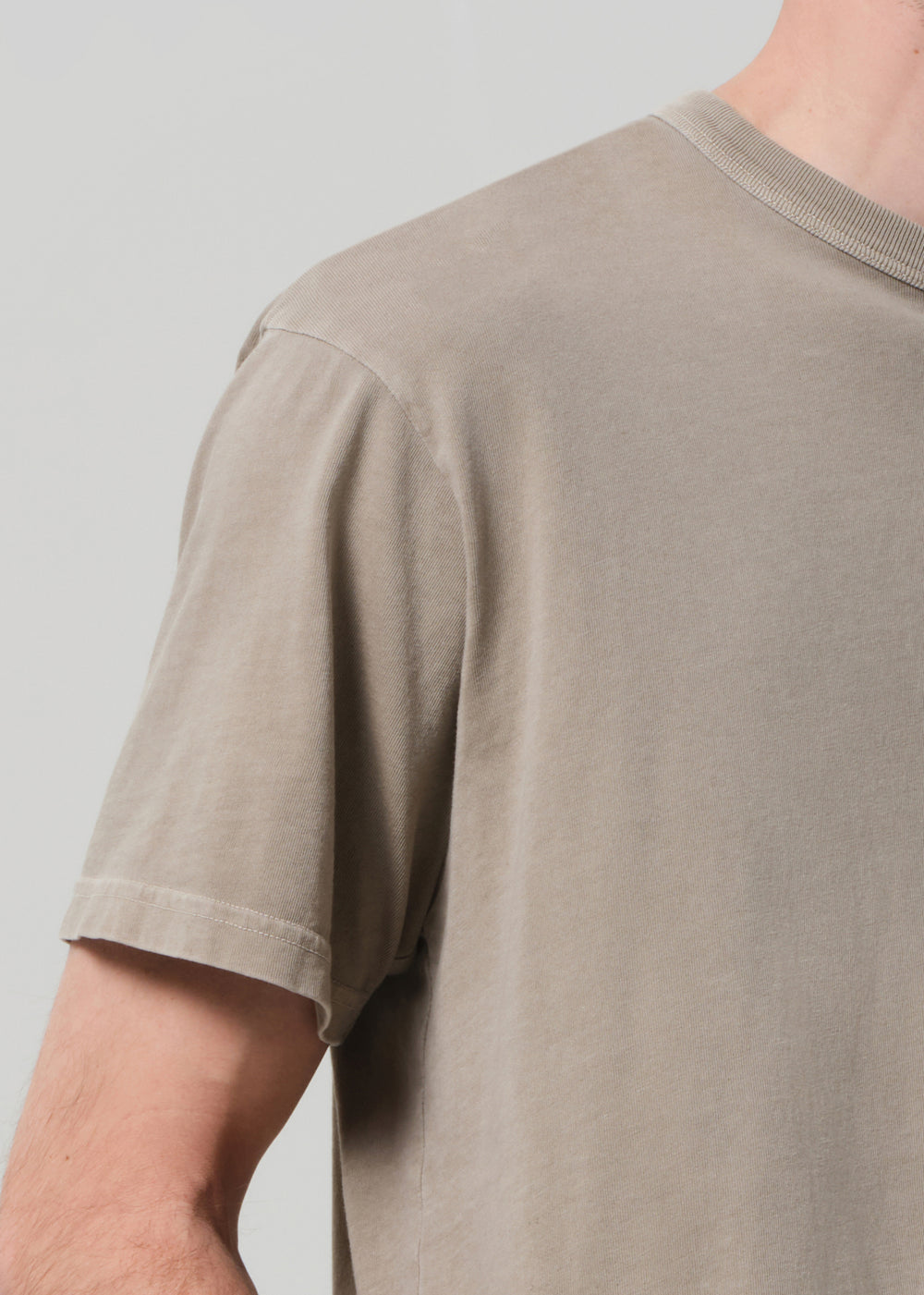 Box Tee in Pelican