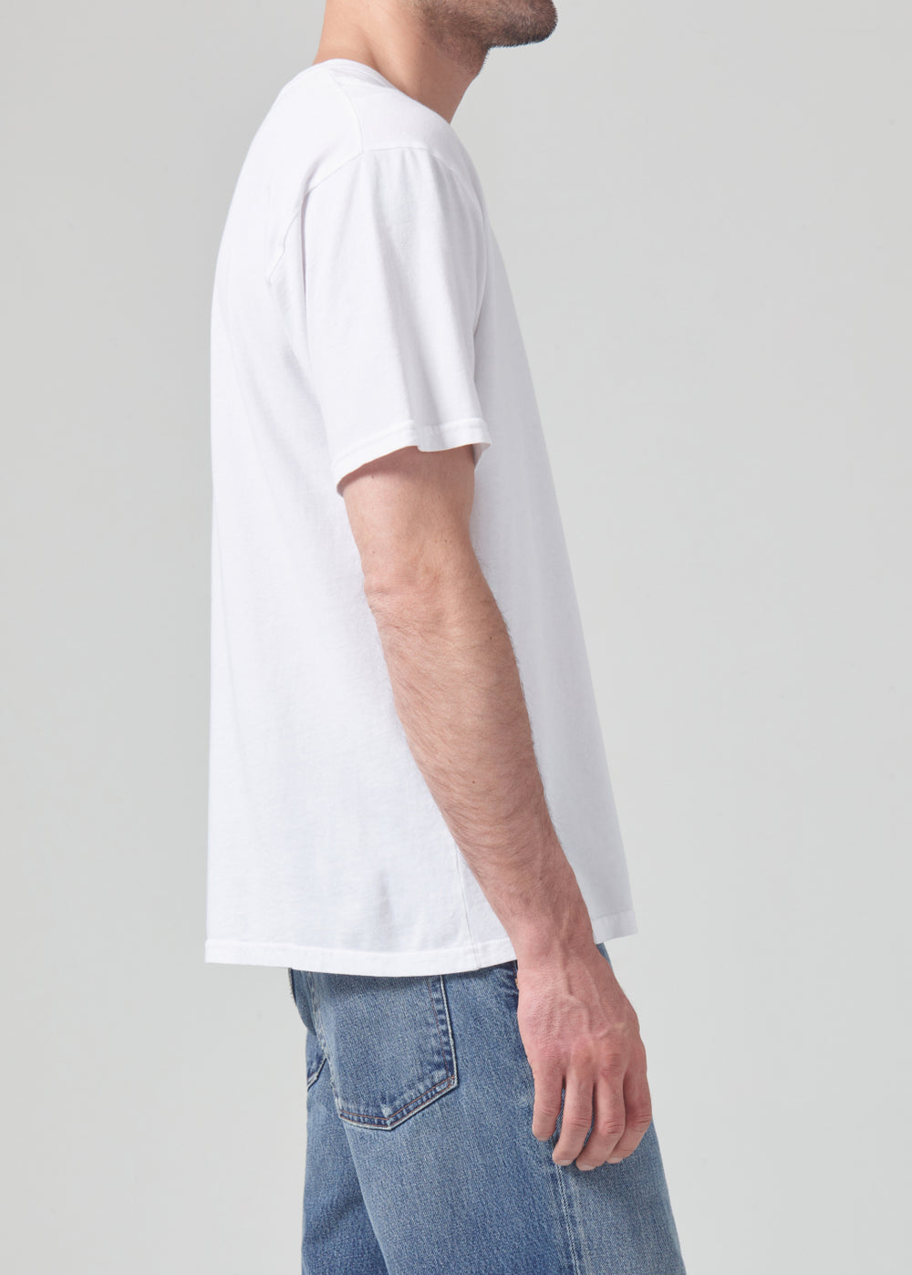 Box Tee in White