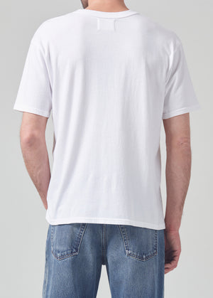 Box Tee in White