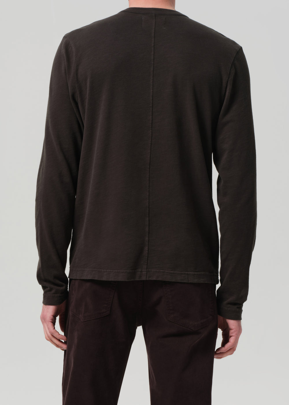 Three Button Henley Forrest