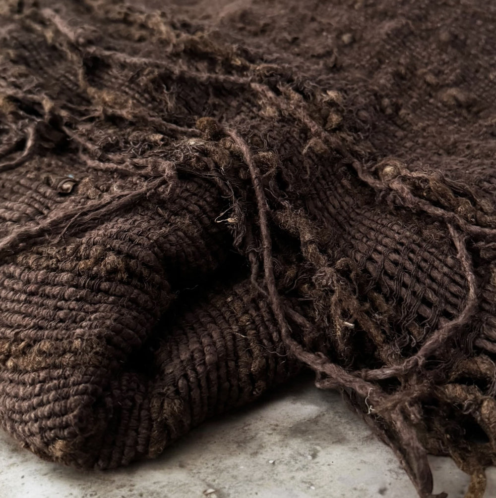 Bed Runner Nomad Silk Chocolate