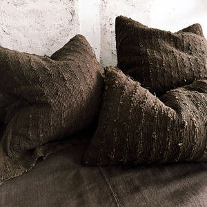 Lumbar Plain Nomad Silk Chocolate