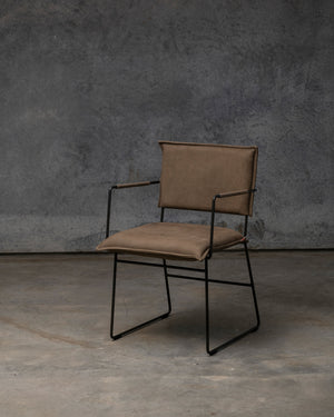 Norman Dining Chair Old Glory Frame - Aurula Stone