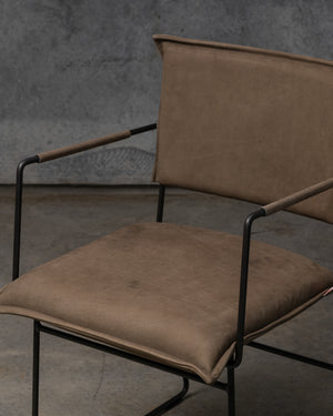 Norman Dining Chair Old Glory Frame - Aurula Stone