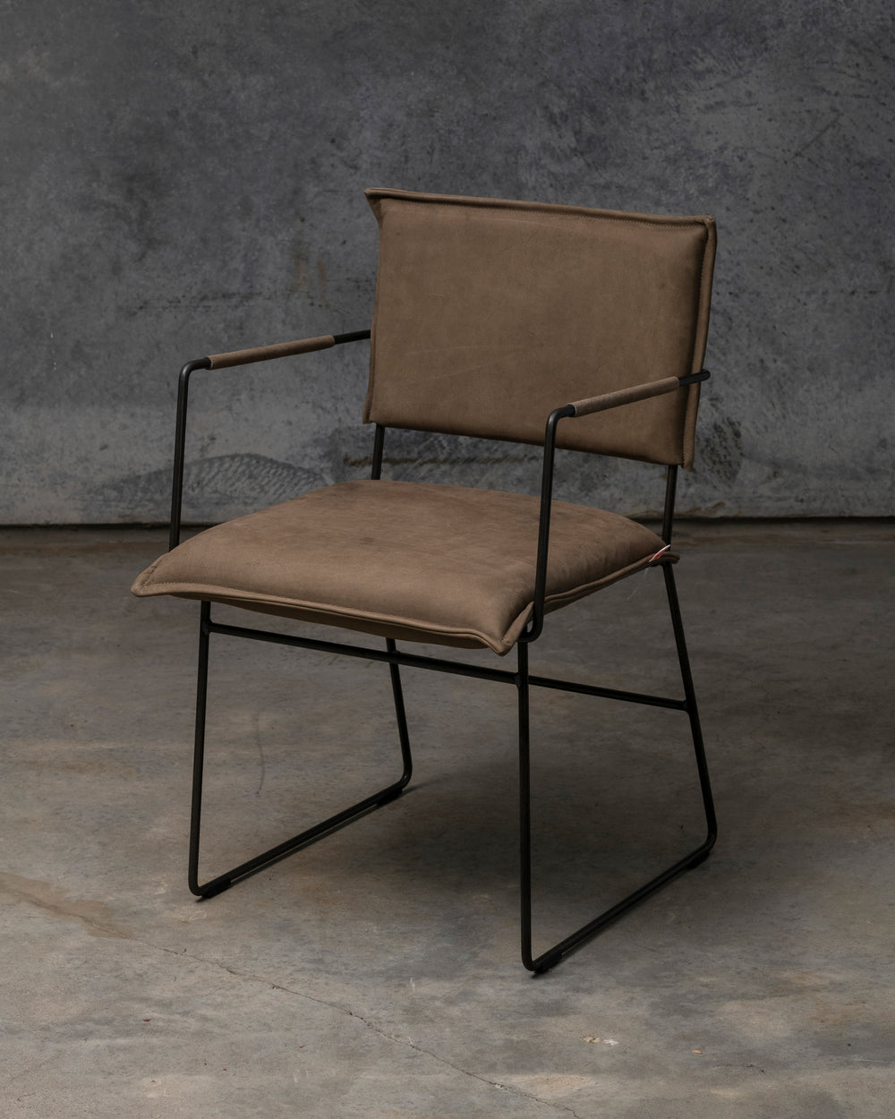 Norman Dining Chair Old Glory Frame - Aurula Stone