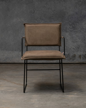 Norman Dining Chair Old Glory Frame - Aurula Stone