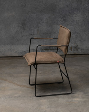 Norman Dining Chair Old Glory Frame - Aurula Stone