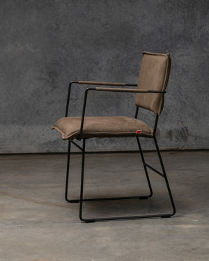 Norman Dining Chair Old Glory Frame - Aurula Stone