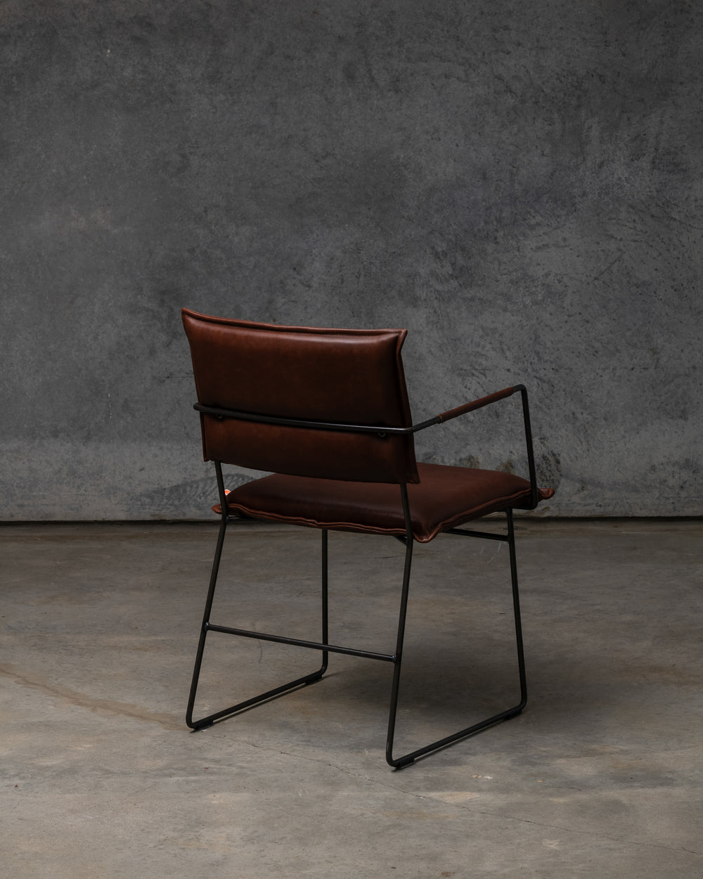 Norman Dining Chair Old Glory Frame - Luxor Fango