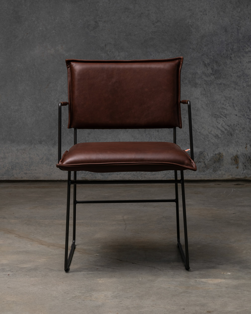 Norman Dining Chair Old Glory Frame - Luxor Fango